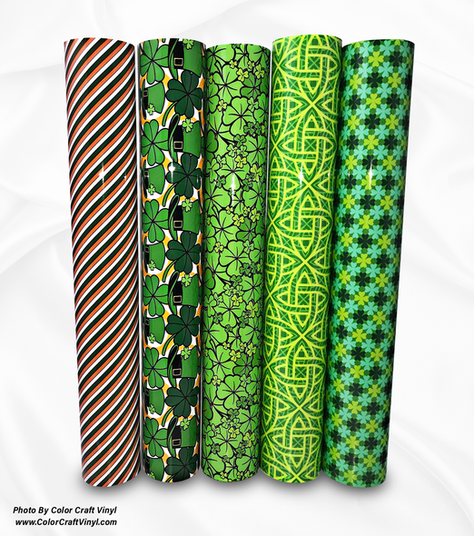 St. Patrick's Day Patterns (12" x 15" sheets)