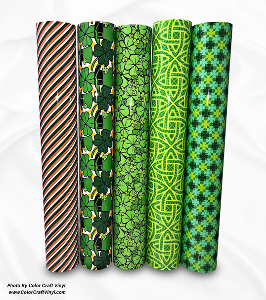 St. Patrick's Day Patterns (12" x 15" sheets)