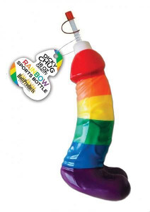 Rainbow Dicky Chug Sports Bottle Rainbow Dicky Chug Sports Bottle