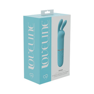 LoveLine Dona Vibrating Mini-Rabbit Blue LoveLine Dona Vibrating Mini-Rabbit Blue