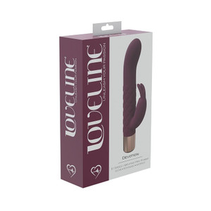 LoveLine Devotion Mini-Rabbit Burgundy LoveLine Devotion Mini-Rabbit Burgundy