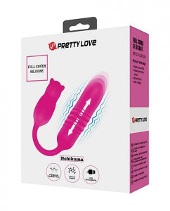 Pretty Love Nobikuma Thrusting Egg - Fuchsia Pretty Love Nobikuma Thrusting Egg - Fuchsia