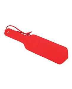 Rouge Fetish Play Vegan Leather Paddle - Red Rouge Fetish Play Vegan Leather Paddle - Red