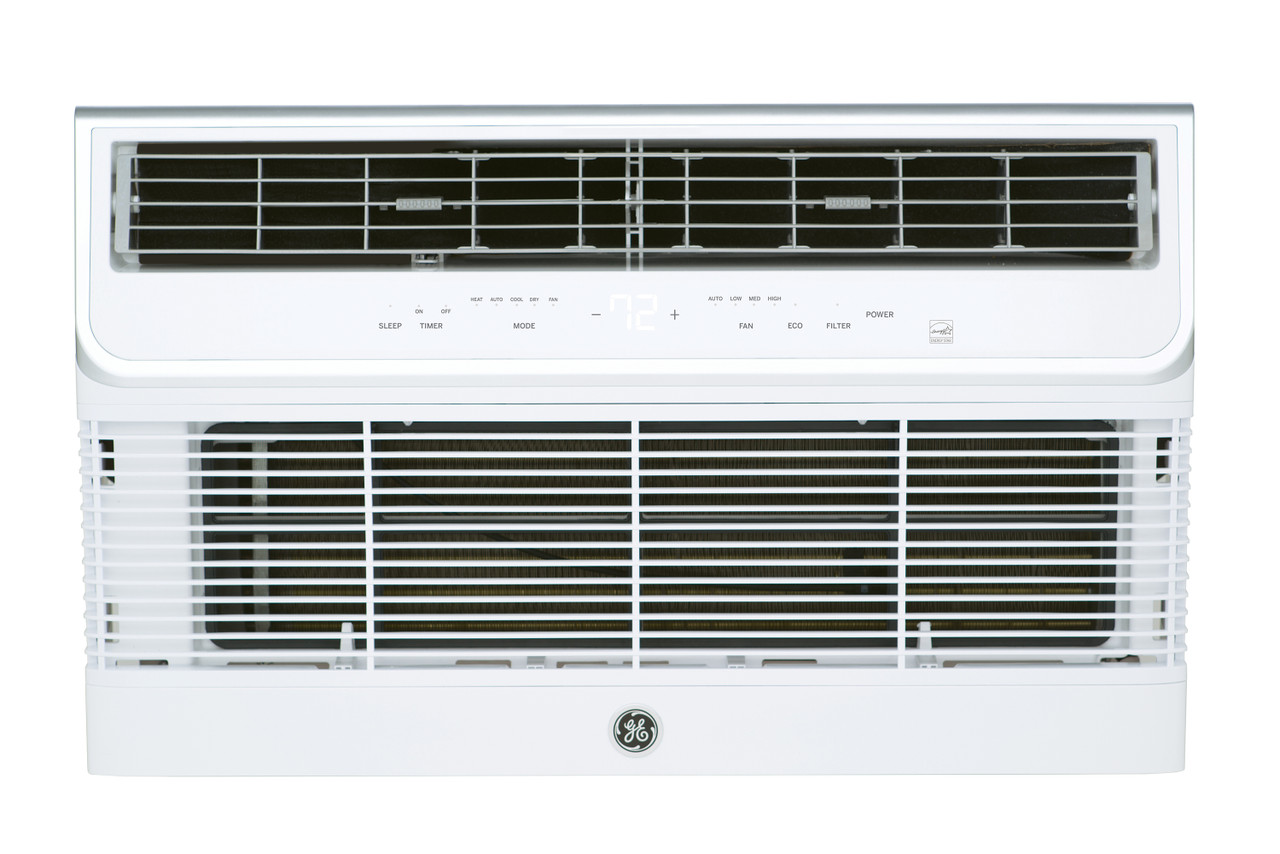 GE AJEQ12DCH 12000 BTU TTW Room Air Conditioner Electric Heat