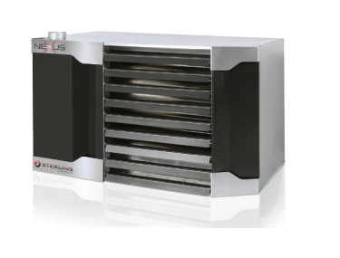 Sterling HU400A1NS111 Nexus Series 400,000 BTU Gas Fired High Efficiency  Condensing Unit Heater - Convertible Standard or Separated Combustion