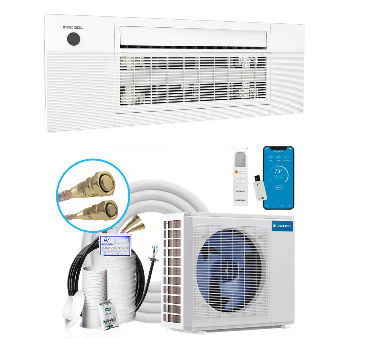 MRCOOL 18000 BTU DIY Single Zone System 230 Volt Energy