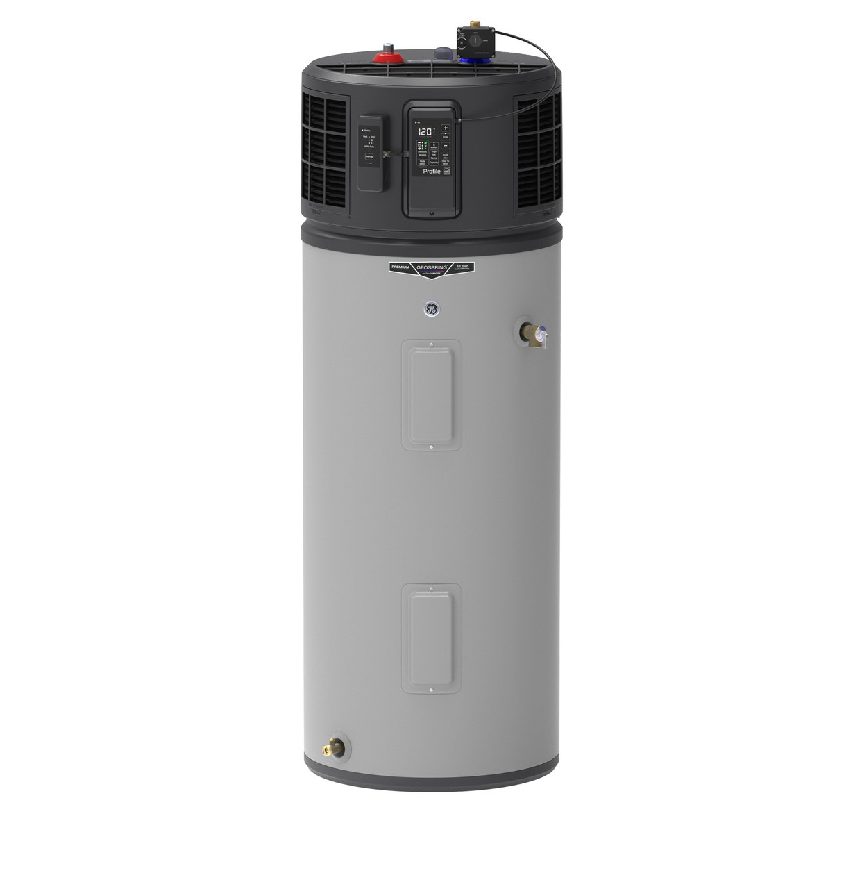 GE PH50S10BPY 50 Gallon GeoSpring Smart Hybrid Heat Pump Water