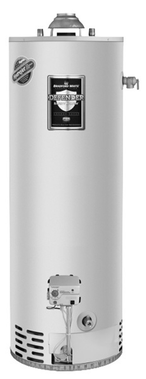 Bradford White Rg250l6n 50 Gal Lowboy Atmospheric Vent Ng Water Heater