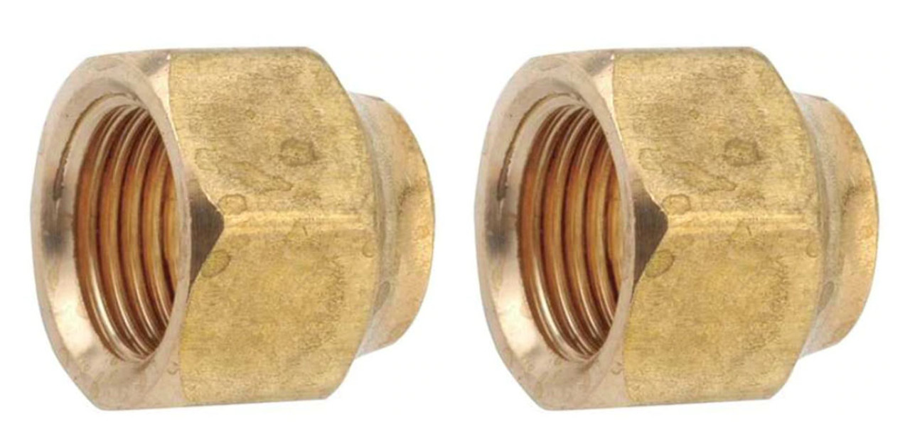 High Quality Metric Brass Flare Fitting Nut Air Conditioner Flare