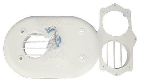 Goodman 0170k00000s 3 Flush Side Wall Mounted Vent Kit