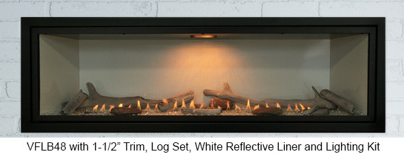 White Mountain Hearth Boulevard Linear Fireplace - Thumbnail 3
