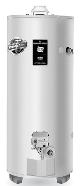 Bradford White RG250H6N 48 Gal High Input Atmospheric NG Vent Water Heater