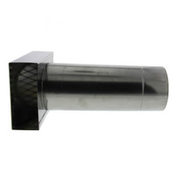 4" Horizontal Termination Box Vent Pipe Category III Stainless 4" Horizontal Termination Box Vent Pipe Category III Stainless