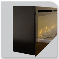 Empire EBL34TRIMKIT Optional Black Wall Surround for EBL34 Fireplace Empire EBL34TRIMKIT Optional Black Wall Surround for EBL34 Fireplace