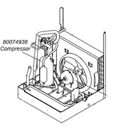 Friedrich 80074938 VTAC Compressor  Friedrich 80074938 VTAC Compressor