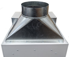 Friedrich VHATRANSL Rectangle to 10" Round Duct Transition for Friedrich VHA18 and VHA24 RTQ and RTC Units Friedrich VHATRANSL Rectangle to 10" Round Duct Transition for Friedrich VHA18 and VHA24 RTQ and RTC Units