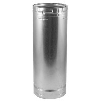Duravent 4BV12 4" Round 12" Vent Pipe - B Vent Duravent 4BV12 4" Round 12" Vent Pipe - B Vent