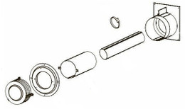 Empire Comfort Systems DVVK-4RE Horizontal Vent Kit with Termination Cap Empire Comfort Systems DVVK-4RE Horizontal Vent Kit with Termination Cap