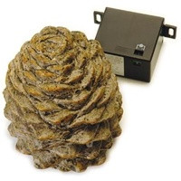 RH Peterson Real-Fyre PCDC1 Decorative Pine Cone Remote Receiver Cover RH Peterson Real-Fyre PCDC1 Decorative Pine Cone Remote Receiver Cover