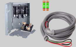 Quick Disconnect 60 Amp Switch Kit for Mini Split Air Conditioner Systems Quick Disconnect 60 Amp Switch Kit for Mini Split Air Conditioner Systems