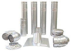 Duravent Deluxe 6" Vertical Unit Heater Vent Kit with Vent Cap Duravent Deluxe 6" Vertical Unit Heater Vent Kit with Vent Cap