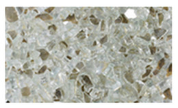 Superior CRSHGL-P 5 Pound Bag Platinum Crushed Glass Superior CRSHGL-P 5 Pound Bag Platinum Crushed Glass