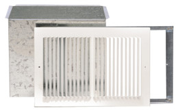 Williams Furnace Company 6501 Rear-Outlet Register with 10" Boot and Damper for Forsaire Electric Furnace Williams Furnace Company 6501 Rear-Outlet Register with 10" Boot and Damper for Forsaire Electric Furnace