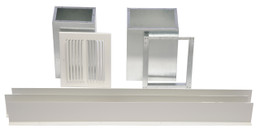 Williams Furnace Company 6701 Side-Outlet Register for Forsaire Top-Vent and Direct-Vent Furnace Williams Furnace Company 6701 Side-Outlet Register for Forsaire Top-Vent and Direct-Vent Furnace