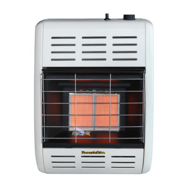 HearthRite HRW10TN 10000 BTU Infrared/Radiant Vent Free Gas Heater with Thermostat - Natural Gas