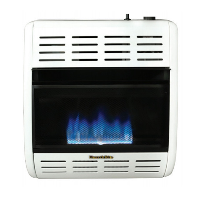 HearthRite HBW20TL 20000 BTU Blue Flame Vent Free Gas Heater with Thermostat - Liquid Propane