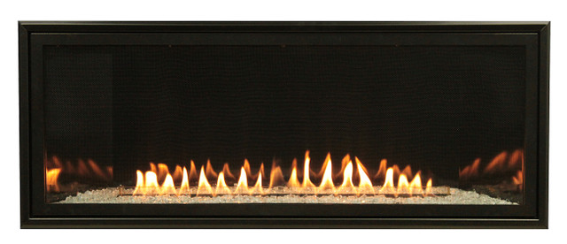 Empire VFLB36FP30 Boulevard Contemporary Vent Free Linear Fireplace with Millivolt Burner, Choice of Fuel Type