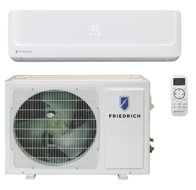 Friedrich FPHW093A 9000 BTU Floating Air Pro Series Single Zone Mini Split with Built-In WiFi - Heat and Cool - Energy Star