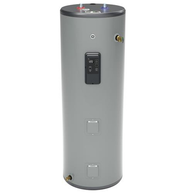 GE GE40T12BLM 40 Gallon Tall Electric Water Heater with Built-in WiFi - 240 Volt - 12 Year Warranty