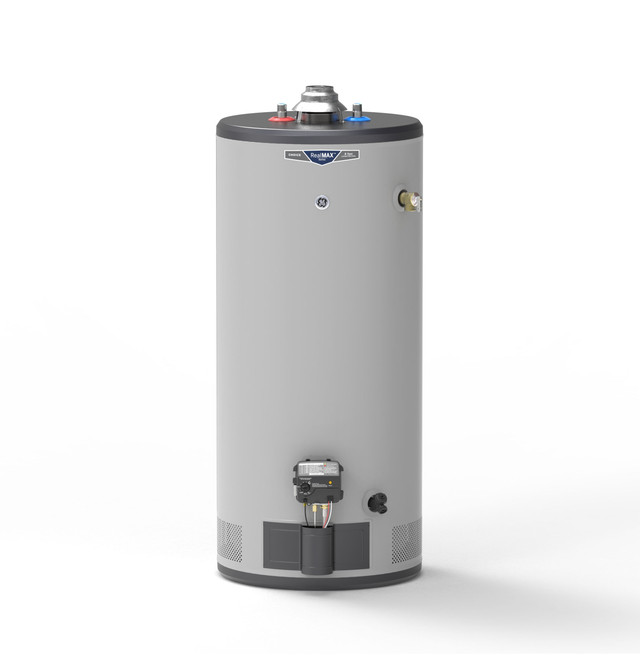 GE GG40S10BXR 40 Gallon, RealMAX Premium Short Atmospheric Vent Water Heater - Natural Gas - 10 Year Warranty