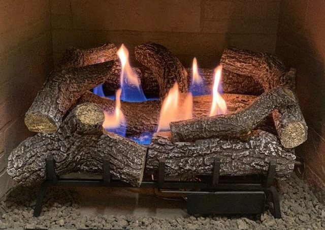 Everwarm EWCL24 24" Cumberland Replacement Logs for Vent Free Burners (LOGS ONLY)