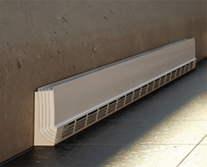 Ouellet ODLU1000BL Sublime Electric Baseboard Heater - 49-13/16; 240/208V;  Standard Watt Density; White
