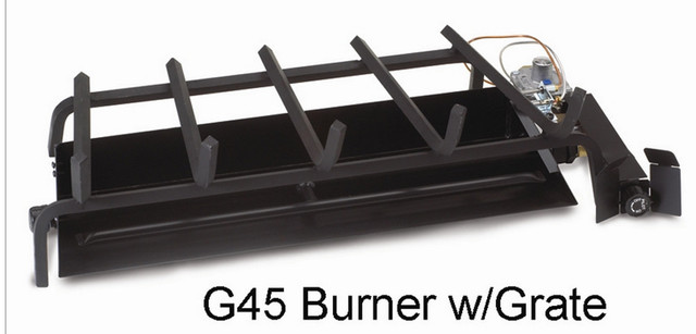 RH Peterson Real-Fyre GX45-30P / APK-17P 30" Triple T Vented Burner with Heavy Duty Grate and Automatic Pilot and Variable Flame Remote  - Liquid Propane