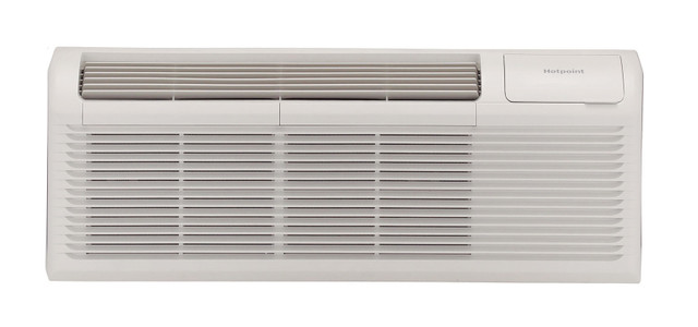 Hotpoint AH12E12D3B 12000 BTU PTAC Air Conditioner with Electric Heat - R32 Refrigerant - 20 Amp - 208/230 Volt