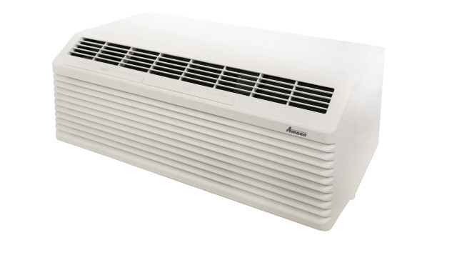 Amana PMH093J35AXXX 9000 BTU Class PTAC Air Conditioner with Heat Pump - Non-Heated Make-Up Air - R32 Refrigerant - 3.5 kW - 20 Amp