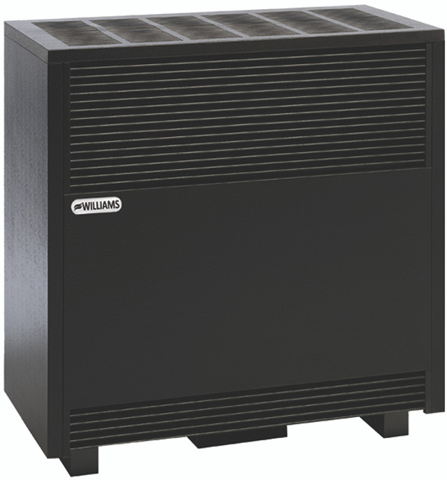 Williams Furnace Company 6501922A 65,000 BTU Vented Hearth Heater with Enclosed Front and Factory Installed Blower