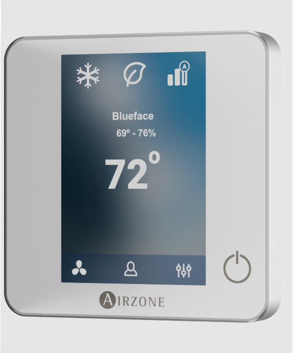 Airzone AZVAFBLUEZEROCB VAF Wired Blueface Zero Principal Controller - White