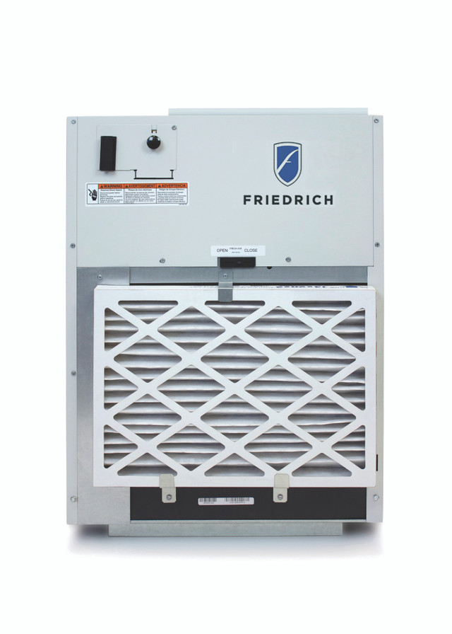 Friedrich VHA09R50RCQ Vert-I-Pak 9000 BTU Class VTAC with Heat Pump - 5.0 kW Electric Heat - 265V - R32 Refrigerant
