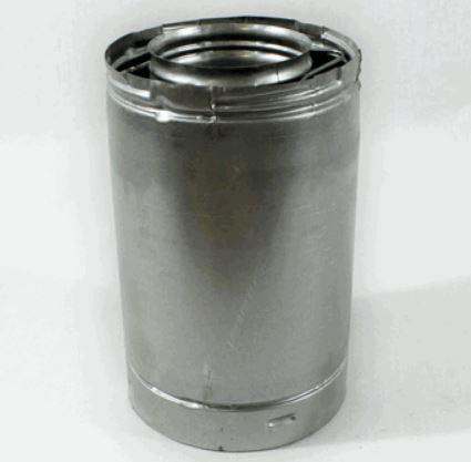 Superior SV4.5L12 Rigid Vent 12"Length Section for 4.5/7.5 Venting