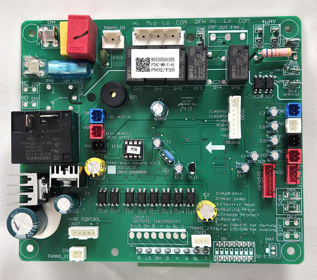 Friedrich 67808007 Electronic Assembly Control Board for PZE and PZH ZoneAire Select