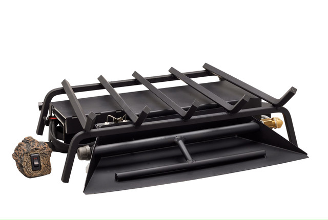 Majestic HTSP-R18-P 18" Double Tube Vented Burner with Remote - Liquid Propane