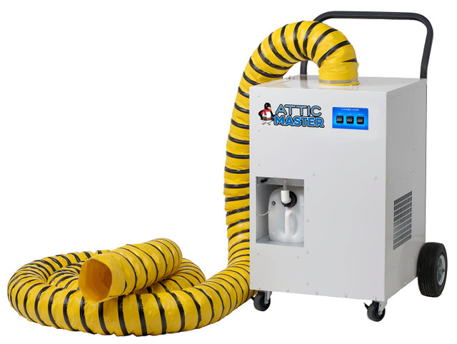 Kwikool KAM14-3 Attic Master 13,700 BTU Portable High Temp Area Spot Cooler - R454B Refrigerant Kwikool KAM14-3 Attic Master 13,700 BTU Portable High Temp Area Spot Cooler - R454B Refrigerant