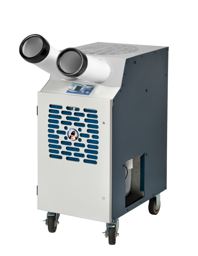 Kwikool KPAC2411-3 KPAC II Series 16,800 BTU Portable Spot Cooler for High Temp Areas - R454B Refrigerant