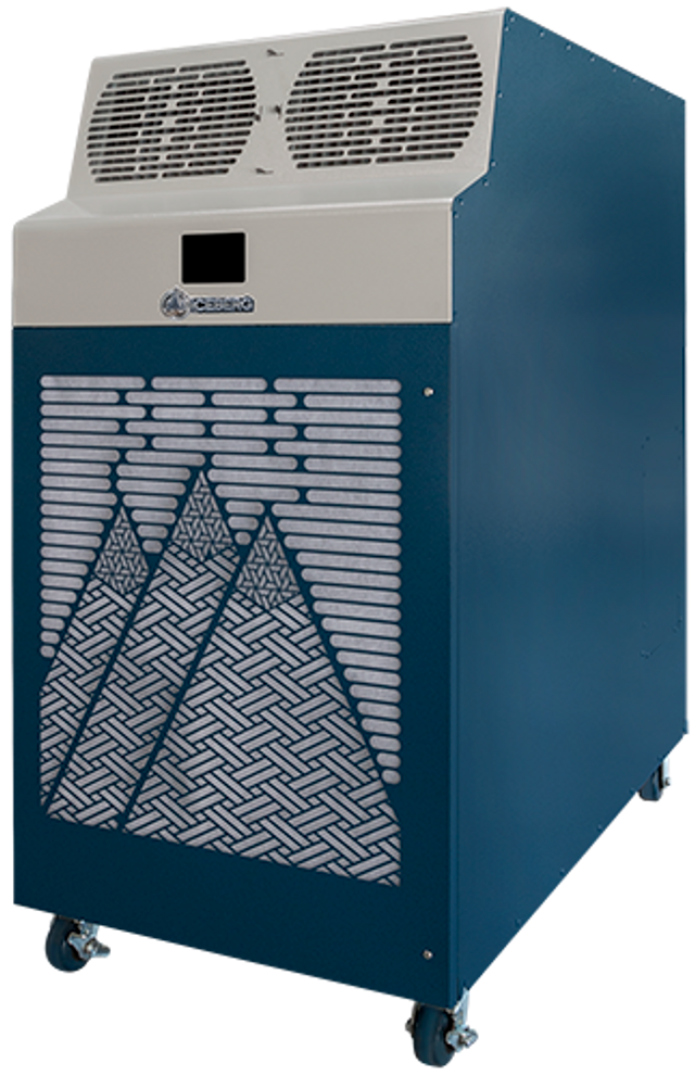 Kwikool KIB12043-3 Iceberg Series 120,000 BTU Two Stage Portable Separated Air Cooling System - 460 Volt/3 Phase - R454B Refrigerant Kwikool KIB12043-3 Iceberg Series 120,000 BTU Two Stage Portable Separated Air Cooling System - 460 Volt/3 Phase - R454B Refrigerant