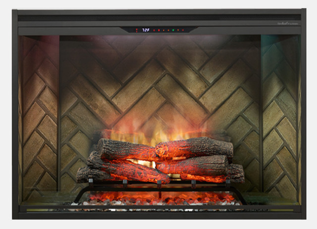 Dimplex 500005735 Revillusion 36" Built-In Electric Firebox with Herringbone Liner
