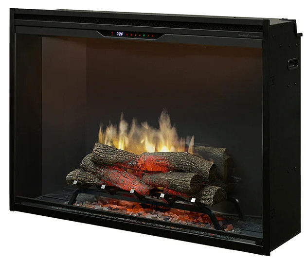 Dimplex 500005450 Revillusion 42" Built-In Electric Firebox with Black Liner